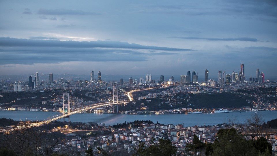 DS-180017009 - Şehir Temalı Kanvas Tablo