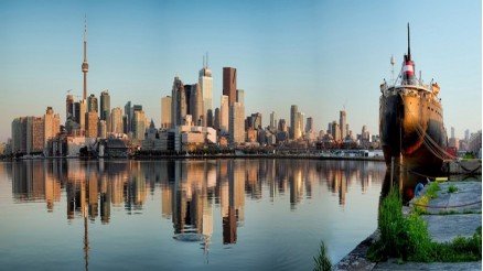 DS-180017024 - Şehir Temalı Kanvas Tablo