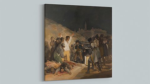 Francisco Goya 3 Mayıs 1808  Kanvas Tablo