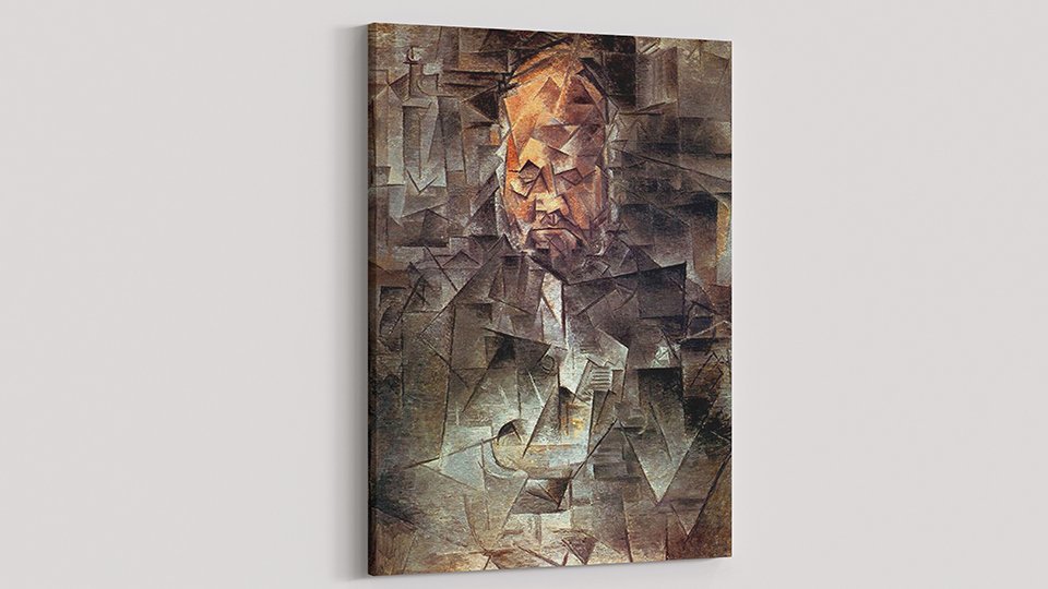 Pablo Picasso Ambroise Vollard'ın Portresi Kanvas Tablo