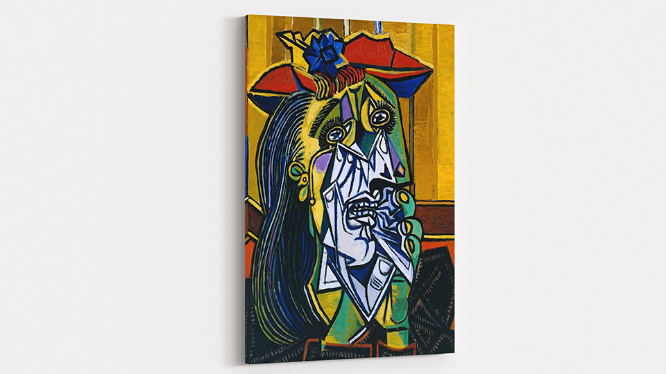 Pablo Picasso Ağlayan Kadın Kanvas Tablo