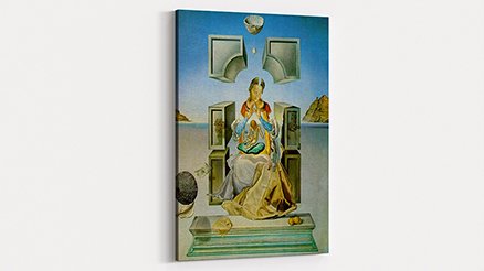 Salvador Dali The Port Lligat Limanı'nda Madonna Kanvas Tablo