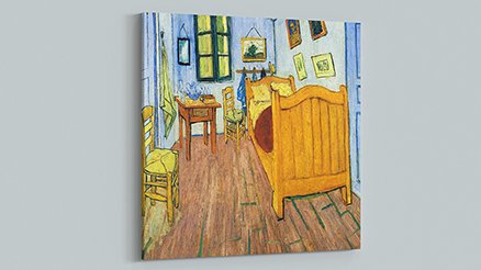 Vincent Van Gogh Arles'daki Yatak Odası 2 Kanvas Tablo