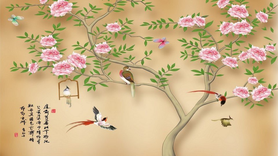 UD-200017004 - Uzak Doğu Temalı Kanvas Tablo