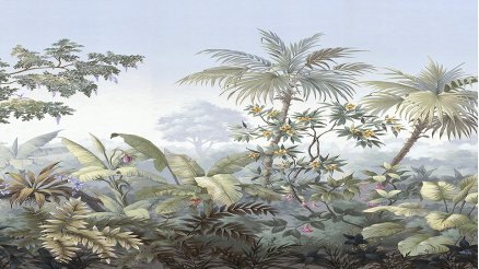 Tropikal Desenli Duvar Kağıtları
