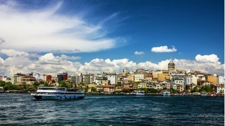 Boğaz'dan Galata'ya Doğru Duvar Kağıdı