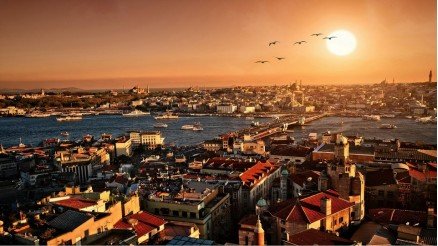 İstanbul Manzarası Duvar kağıdı