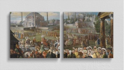 DS-180017139 - Şehir Temalı Kanvas Tablo
