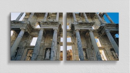 DS-180017599 - Şehir Temalı Kanvas Tablo