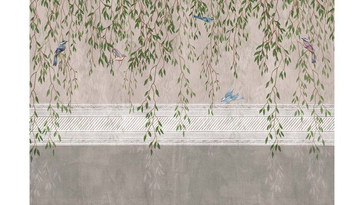  Yaprak Desenli Duvar Kağıdı 21