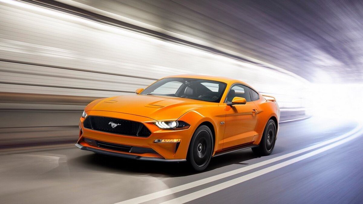 Sarı Mustang Duvar Kağıdı