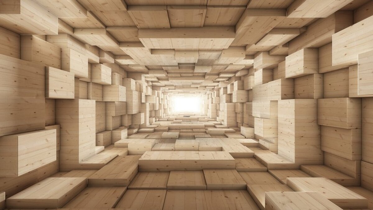 3D Derinlik Duvar 