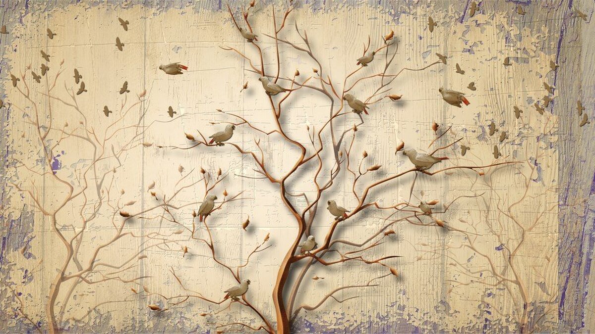 Kurumuş Ağaç Duvar Kağıdı