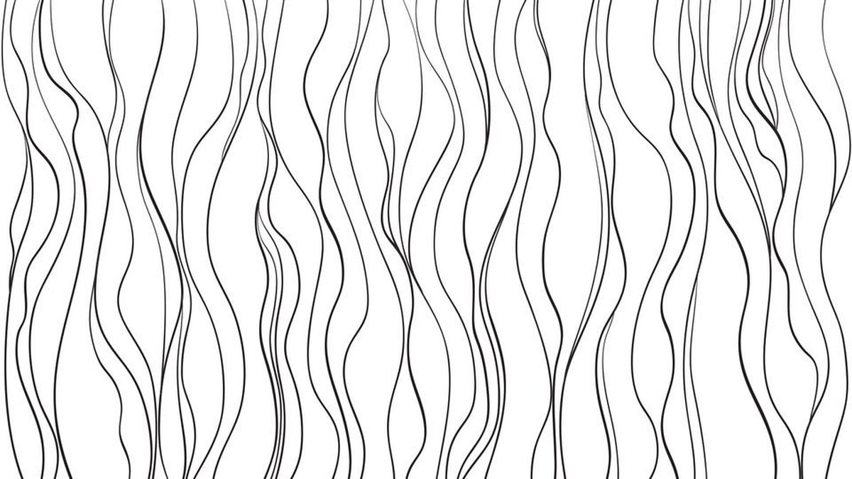 Serbest Stil Çizgisel Duvar Kağıdı