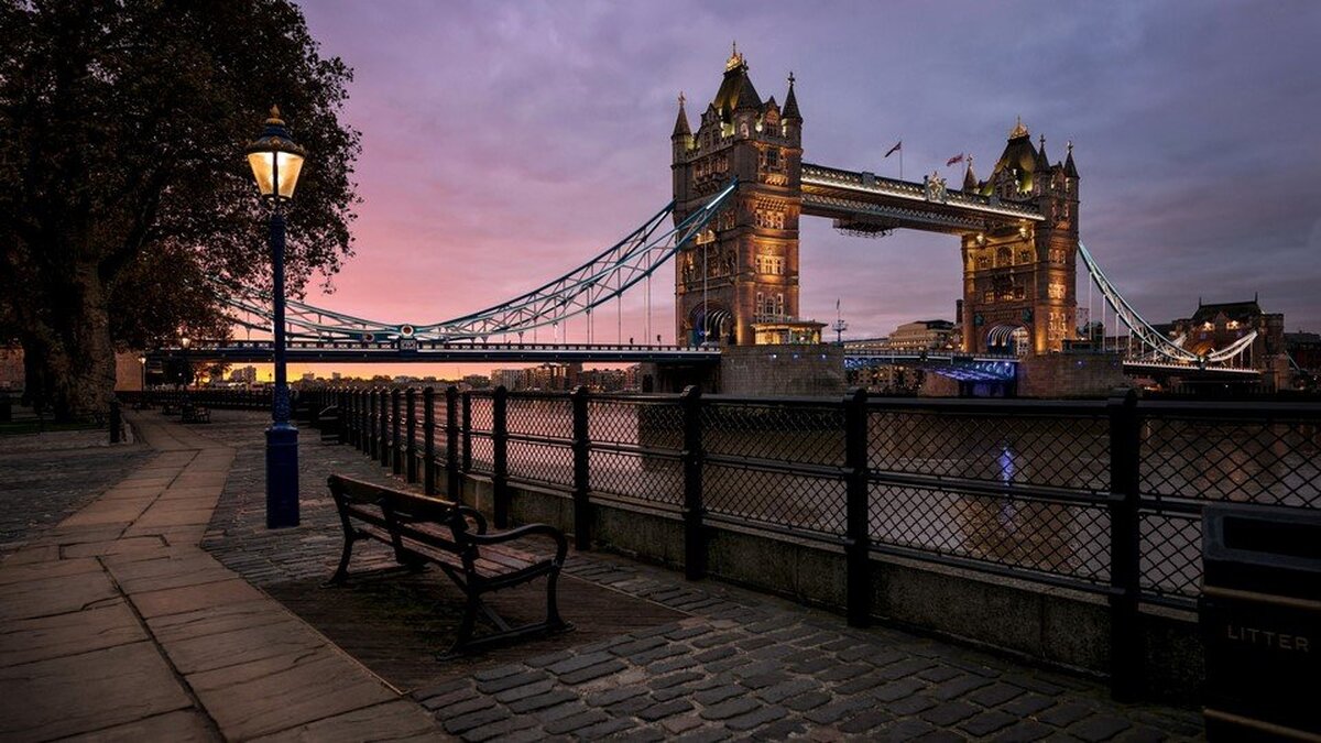 Londra Tower Bridge Duvar Kağıdı